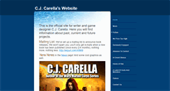 Desktop Screenshot of cjcarella.com